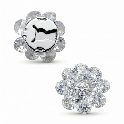 AMETHYST ROSETTE ｜ 1 PAIR