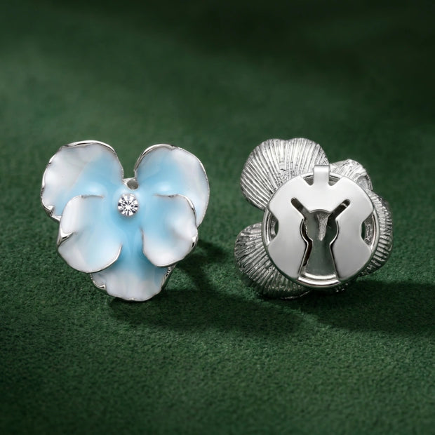 AZURE PANSY ｜ 1 PAIR