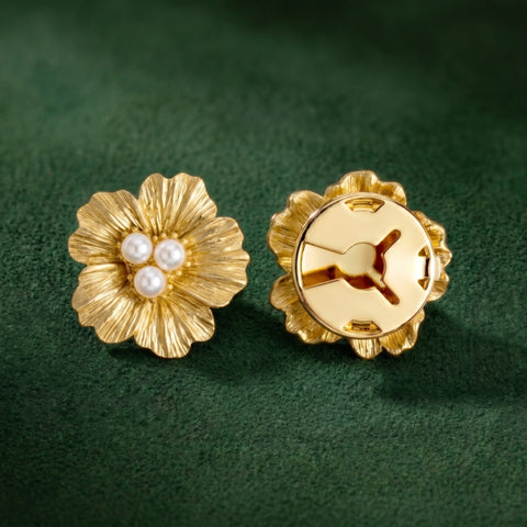 GOLDEN PEARL FLORA ｜ 1 PAIR