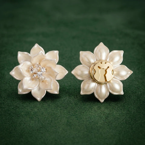 PEARL LOTUS ｜ 1 PAIR