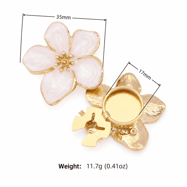 Bloom Button Covers - 2 Pieces