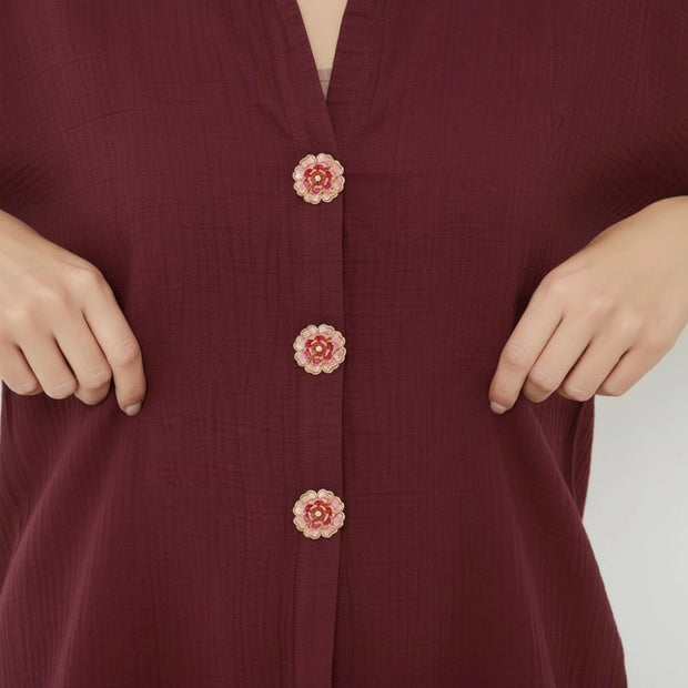 ROSE CAMELLIA ｜ 1 PAIR