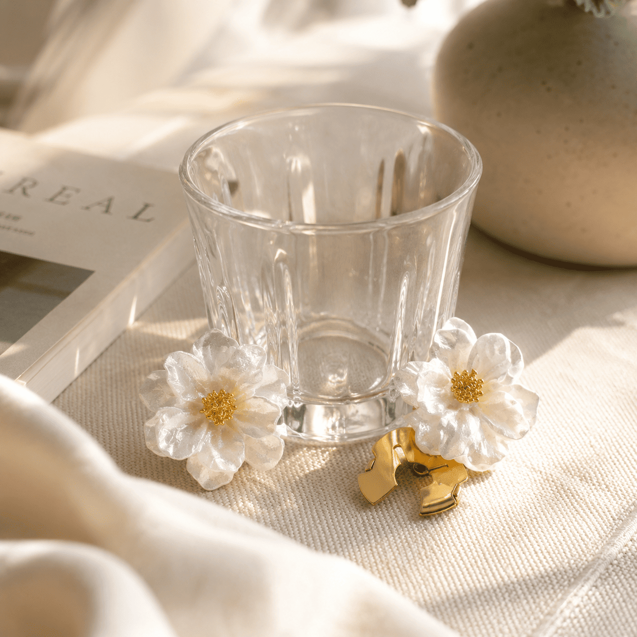 Daisy Button Covers - 2 Pieces